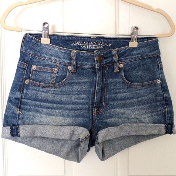 Set of 2: AE Jean Shorts Bundle - Picture 2 of 8